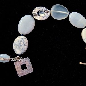 Silpada Sterling Silver & Stone Bracelet